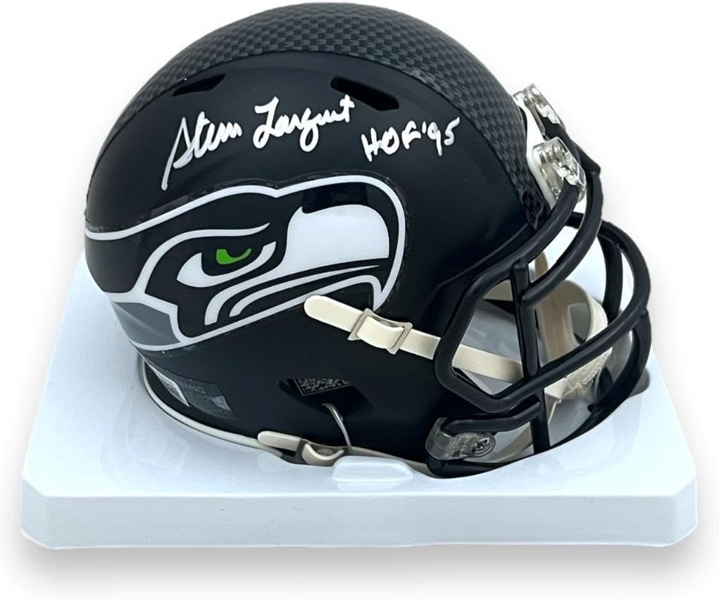 Seattle Seahawks Steve Largent Autographed Signed Mini Helmet – Beckett – Autographed NFL Mini Helmets