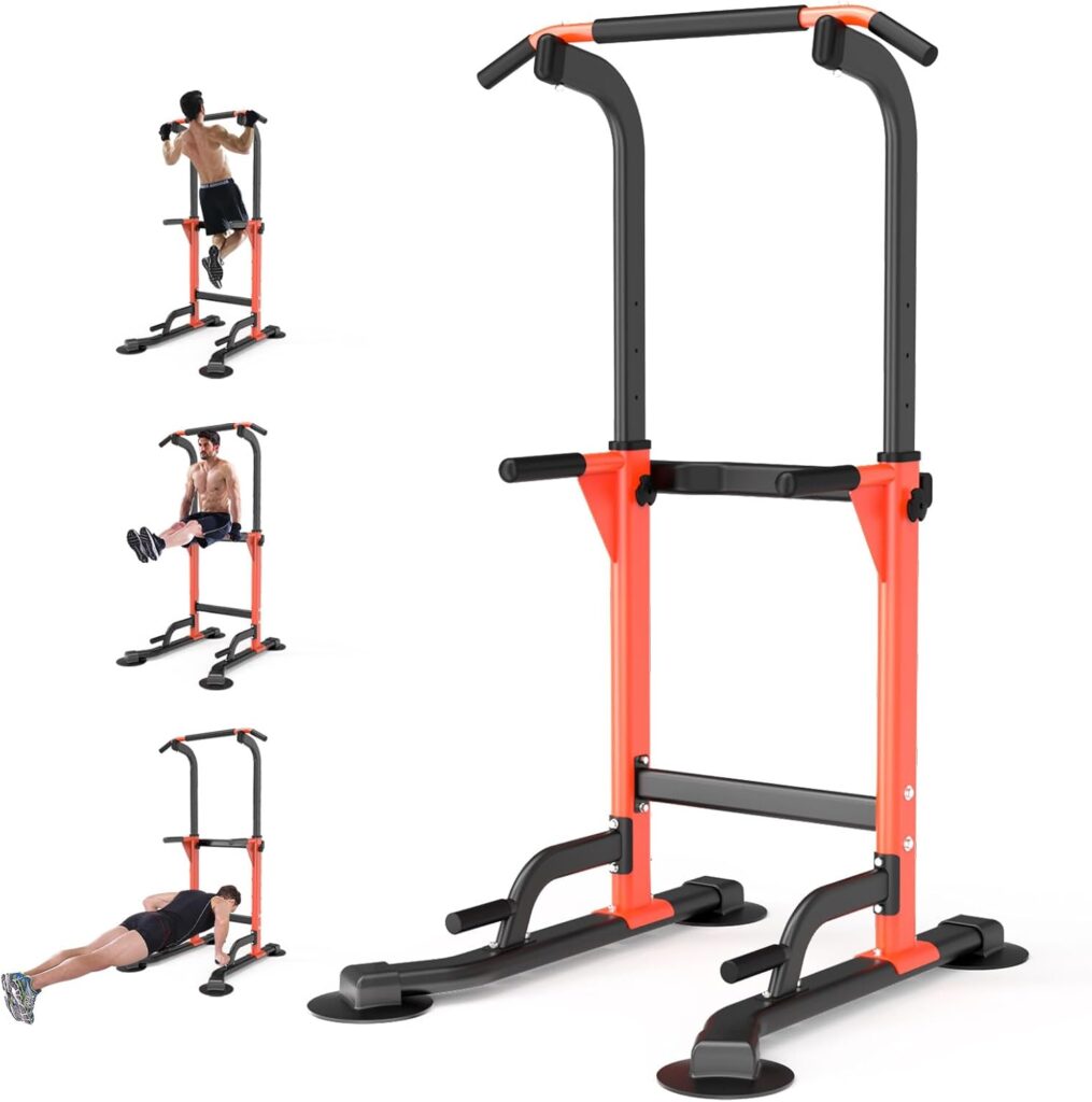 Dip Station – Home Gym Strength Training Pull-Ups Dip-Ups 330Lbs