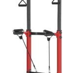 Power Tower Pull Up Bar,Pull-Up Rack Dip Station,Height Adjustable Multi-functional Home Strength Training Gym Equipment, Save Space,People Below 6 feet