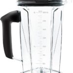 For Vitamix Blender Pitcher 64 oz. -60865, Clear, 5200 Replacement Container for Vitamix 4500,5000,5300,6000,6300,6500,7500,200,300,500,750,780,VM0102,VM0103, etc. 2-year full warranty