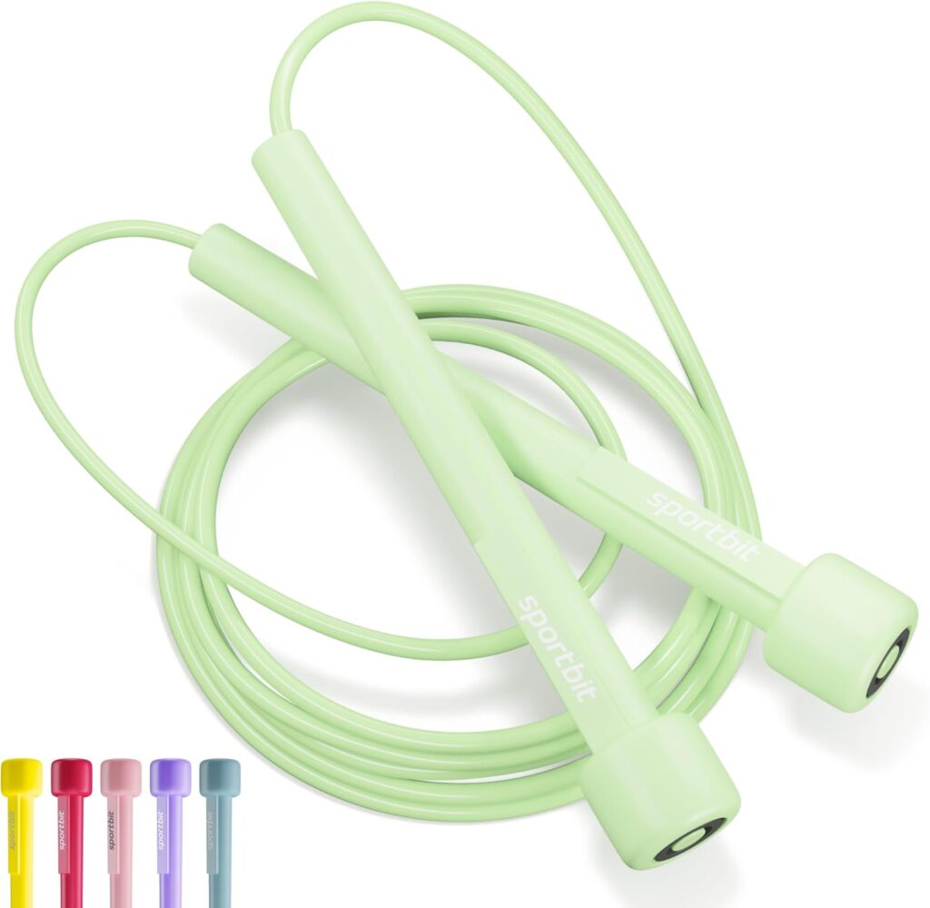 Adjustable Jump Rope for Fitness and Exercise – Skipping Rope for Cardio, Boxing, and Weight Loss – Speed Rope perfect for Men & Women