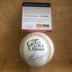 Yoenis Cespedes Red Sox/mets/tigers Signed Glove Baseball Psa/dna Ac95692 – Autographed Baseballs