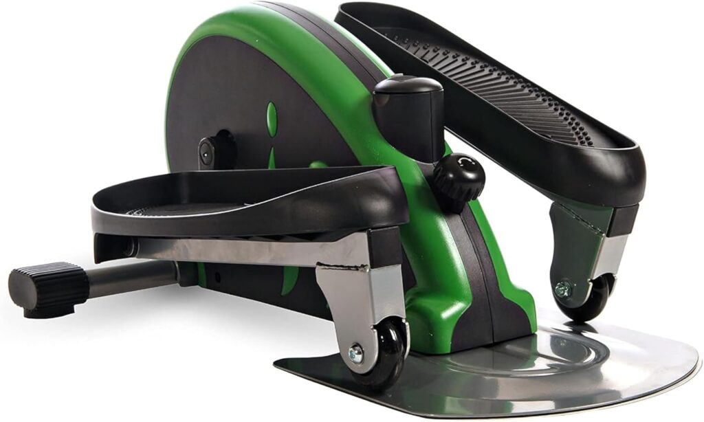 Stamina Inmotion Compact Strider Foot Exercise Machine – Under Desk Elliptical – Standing or Seated Elliptical Fitness Equipment
