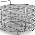 Dehydrator Rack Stainless Steel Stand Accessories Compatible with Instant Pot Air Fryer Crisp Lid 6 Quart Air Fryer Rack Stainless Steel Fit all 4.2QT – 5.8QT air fryer,Oven,Pressure Cooker