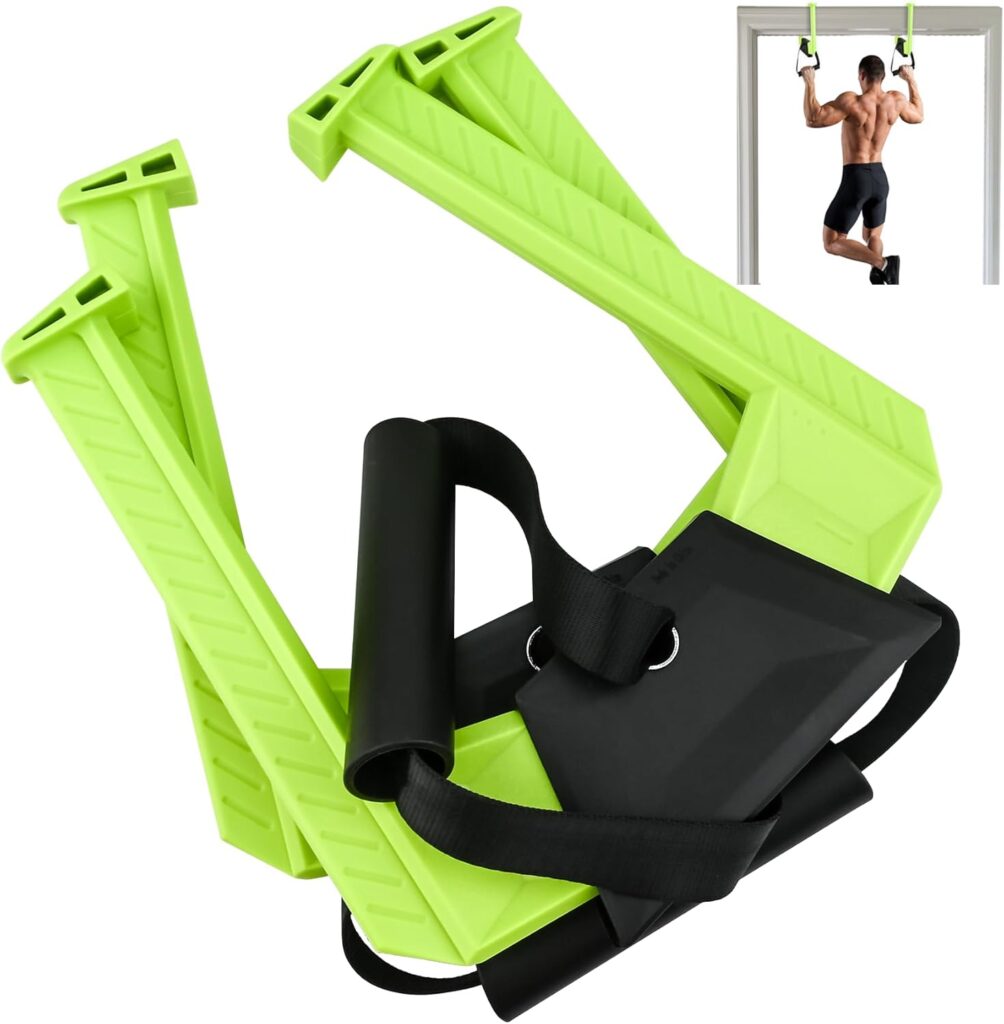 D01GZ Portable Pull Up Bar For Doorway, Travel Pull Up Bar For Home Fitness and Travel, No Assembly Required, Strong and Firm(Max330lb)