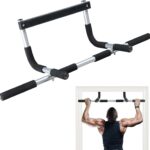 leikefitness Pull-Up Bar For Door Frame Adjustable Portable Upper Body Fitness Workout For Home Gyms
