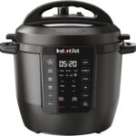 Instant Pot 6QT RIO, 7-in-1 Electric Multi-Cooker, Pressure Cooker, Slow Cook, Rice, Steamer, Sauté, Yogurt & Warmer, Black, 6 Quarts