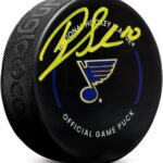 Brayden Schenn Signed St Louis Hockey Official Game Puck