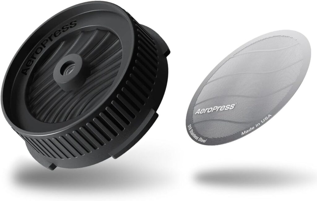 AeroPress Flow Control Filter Cap & Stainless Steel Filter bundle