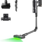 roborock H60 Ultra Cordless Stick Vacuum Cleaner, Upgraded 210AW Suction Stick Vacuum with 90-Min Runtime, 90° Bendable Tube, LED Dust Detection, Vacuum Cleaners for Carpets, Hard Floors & Pet Hair