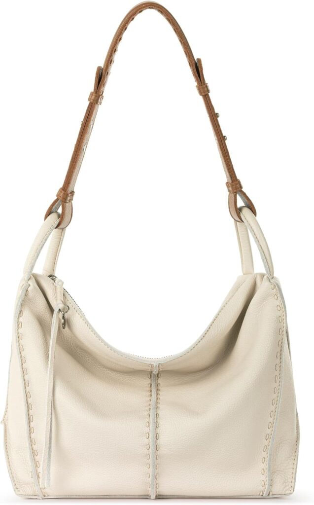 The Sak Los Feliz Hobo Purse – Premium Large Leather Women’s Handbag for Everyday & Travel – Durable Purse With Zipper Pocket