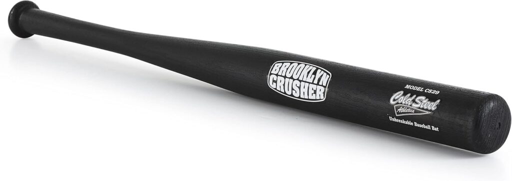 Cold Steel Baseball Bat Brooklyn Crusher (92BSS), Black 29 inch