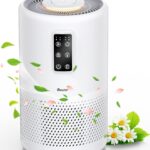 Air Purifiers for Home Large Room up to 1600ft², VEWIOR H13 True HEPA Air Purifier for Bedroom with night light, Fragrance Sponge, Sleep Mode, Timer, Lock, Air Cleaner for Wildfire Smoke Odor Dander