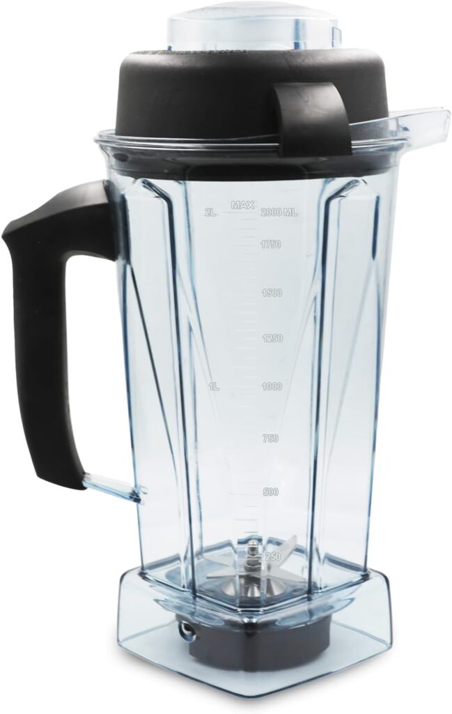 For Vitamix Blender Pitcher 64oz, Replacement for Vitamix 5200 5000 5300 6300 VM0101 VM0103 VM0197 Classic/Explorian/Commercial Series etc Container Jar Cup