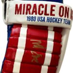Miracle on Ice 1980 Replica Hockey Glove Signed by Mike Eruzione – Officially Licensed Product