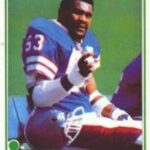 1981 Topps #475 Harry Carson NY Giants NFL Football Card NM-MT