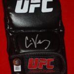 UFC MMA CHAMP CAIN VELASQUEZ Signed Glove Beckett COA BL20740 – Autographed UFC Gloves