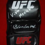 BRANDON MORENO VIVA MEXICO UFC MMA Signed Glove PSA ITP COA 3C73123 – Autographed UFC Gloves