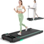 UREVO Spacewalk E4 APP Walking Pad, Under Desk Treadmill for Home/Office, Portable Walking Treadmill , Walking Jogging Machine with APP Remote Control, LED Display