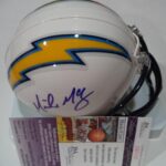 Mike Mccoy Sd Chargers Signed Autographed Riddell Mini Helmet Jsa Coa #j67117 – Autographed NFL Mini Helmets