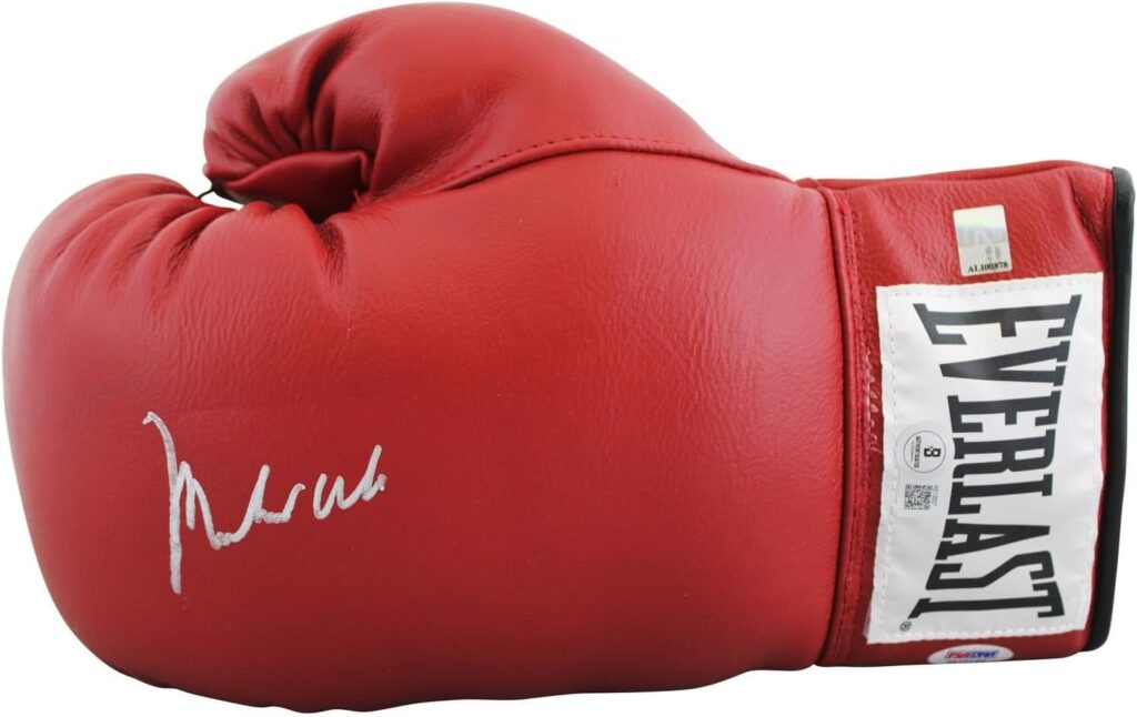 Muhammad Ali Signed Everlast Boxing Glove BAS LOA #AE13527 – Autographed Boxing Gloves
