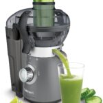 Cuisinart BJC-550C Compact Blender and Juice Extractor Combo (with 16oz Travel Cup), Dual Function