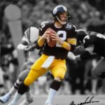 Ikonic Fotohaus Terry Bradshaw HOF Signed Photo Autograph Print Wall Art Home Decor
