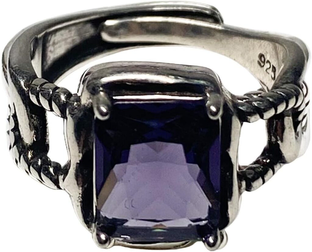 Handmade 925 Sterling Silver Ring Adjustable Stacking Ring Vintage Statement Ring Personalized Jewelry for Women & Men