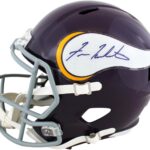 Vikings Fran Tarkenton Signed Full Size Speed Rep Helmet BAS – Autographed NFL Helmets