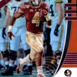 2020 Panini Prizm Draft Prizms Orange #21 Dalvin Cook Florida State Seminoles Football Trading Card