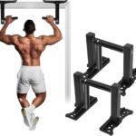 Upgrade Pull Up Bar for Doorway – Portable Strength Training Pull Up Bar Handles, Multi-functional Home Gym Fitness Equipment
