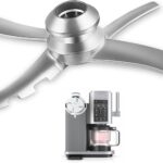 Replacement Paddle Blade Compatible with Ninja Swirl by Creami NC700 NC701 NC701C Ice Cream Makers, Mixing Blade Paddle Replacement Stainless Steel, Silver