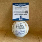 Randy Hundley 67 Glove Inscribed Signed Glove Baseball Bas Ba26186 – Autographed MLB Gloves