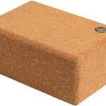 Manduka Yoga Block – Fine-Grain Cork Block, Yoga Equipment, Home Gym Accessory, Pilates Tool, Lightweight for Travel, Extra Firm Workout Accessory with Comfortable Edges