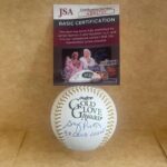 Gary Pettis 6x Glove Signed Autographed Glove Baseball Jsa Ab82725 – Autographed MLB Gloves