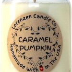 Caramel Pumpkin Soy Candle, 12oz | Handmade in the USA with 100% Soy Wax