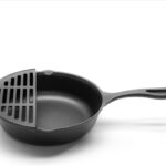 10 Inch Pre-Seasoned Cast Iron Skillets – Smooth Polished Surface with fry deck, Easy to Clean Cast Iron Pan Use in the Oven, on the Stove or Grill, Over a Campfire