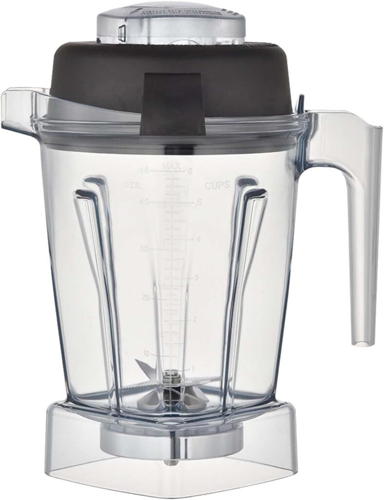 for Vitamix Blenders 48oz Container, replace E310 E320 5000 5200 6300 6500 7500 Pro 200 500 750 vm0101 vm0197 etc, compatible with Explorian/Classic/Professional Series Pitcher Jar Cup