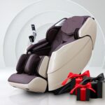 Titan Rejūv 4D l Brown l Full Body Massage Chair l SL Track l Intelligent Health Detection l Ai Series l Voice Recognition l Soothing Heating Therapy l Zero Gravity Reclining l Space Saving