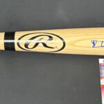 Riley Greene Detroit Tigers Autographed Signed Blonde Bat JSA Witness COA