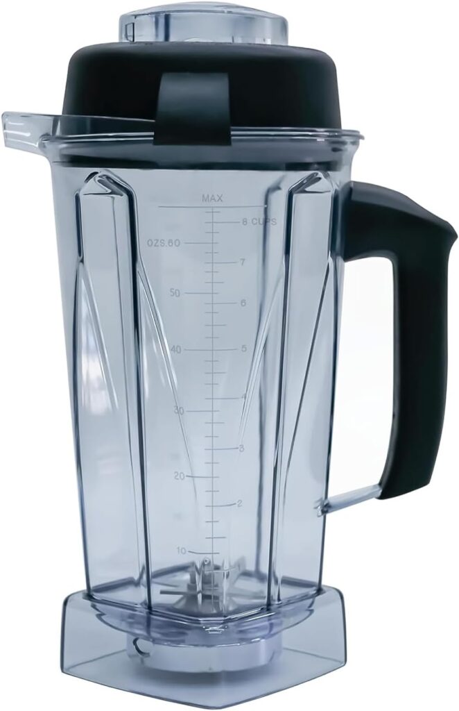 For Vitamix Blender Pitcher 64oz,Replacement Pitcher for Vitamix 5200 5300 6300 7500 VM0197 VM0101 VM0100 VM0103 E310 Classic Explorian Commercial Professional Series Vitamix Blender Container