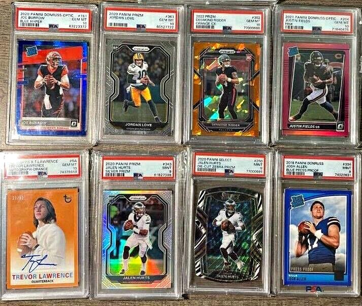 Football Hot Packs – 30 Cards – 15 Rookies – Guaranteed 1 Auto, Mem, RPA, Numbered, or Graded Card