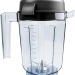 Blender Pitcher 32 oz 0.9L, Compatible with Vitamix 5200 4500 5000 6300 750 7500 VM0102 VM0103 VM0197 E310 E320 etc blender, Replace for 32 Small Blender Container Cup Jar, 10 Years Warranty