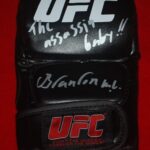BRANDON MORENO The Assassin Baby UFC MMA Signed Glove PSA ITP COA 3C73126 – Autographed UFC Gloves