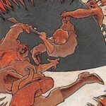 Sarlacc Pitt trading card Star Wars Galaxy 1993 Topps #82