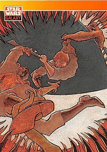 Sarlacc Pitt trading card Star Wars Galaxy 1993 Topps #82