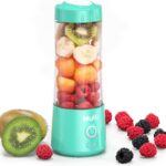 Mulli Portable Blender,USB Rechargeable Personal Mixer for Smoothie and Shakes, Mini Blender with Six Blades for Baby Food,Travel,Gym(Update)
