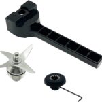 Wet Blade Assembly 104675 STM102R 1152 with Wrench Drive Socket Replacement for Vitamix Blender 500 4500 5000 5200 5500 6300 VM0102 VM0103 VM0104, Fits 64oz 48oz 32oz Standard Container