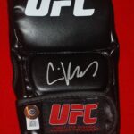 UFC MMA CHAMP CAIN VELASQUEZ Signed Glove Beckett COA BL20741 – Autographed UFC Gloves