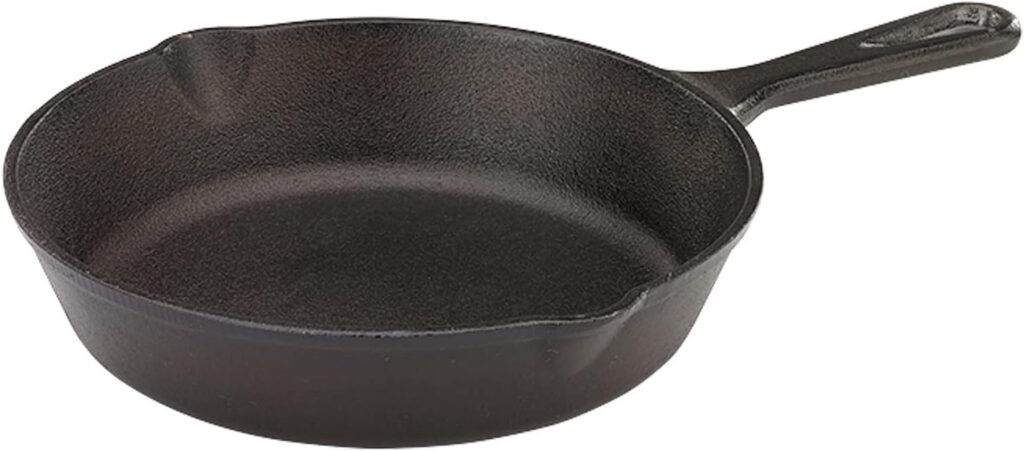 Mercer Culinary Pre-Seasoned Cast Iron Skillet, 8-Inch